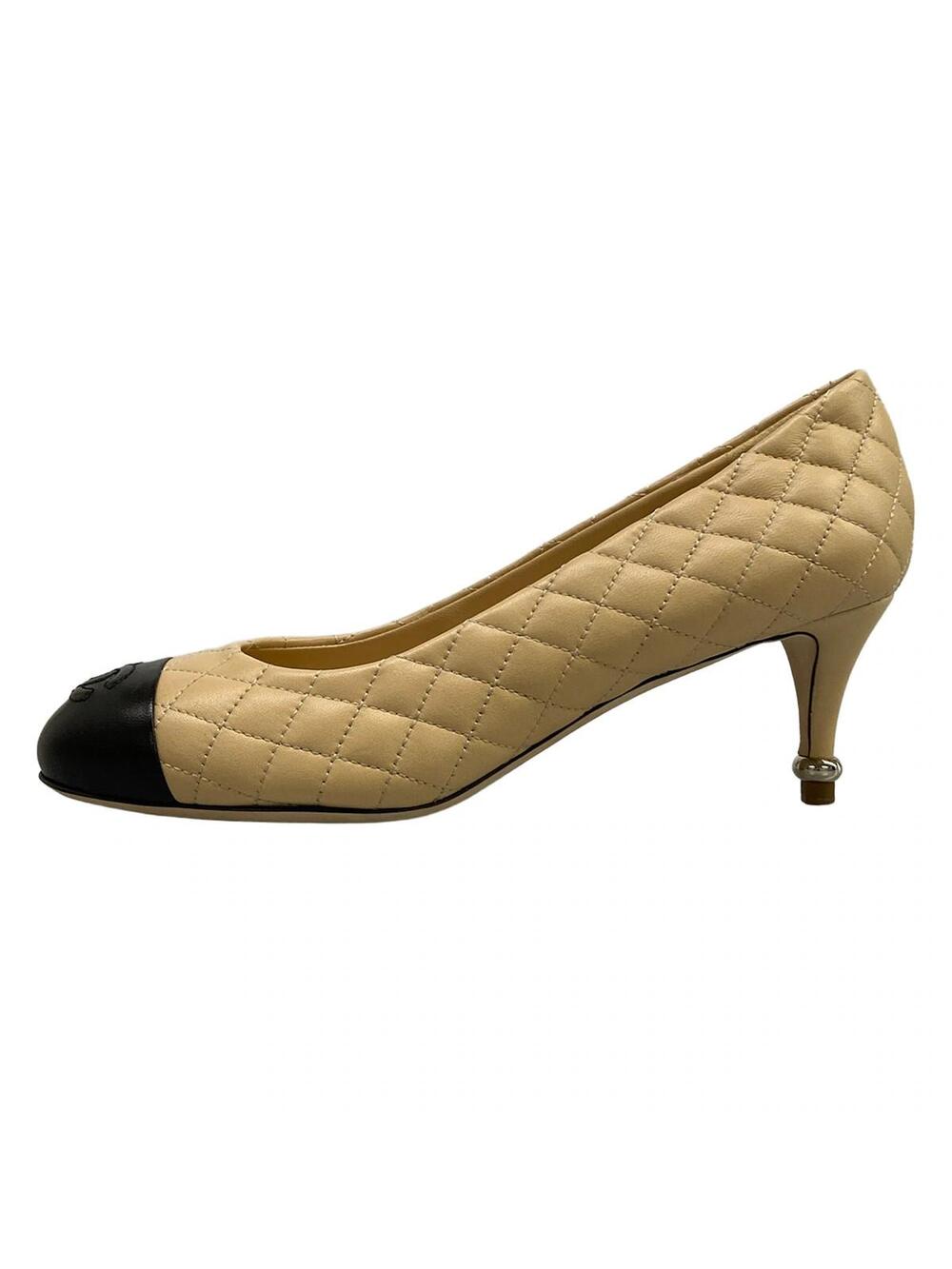 Chanel Coco Beige Black Lambskin #339853C94B